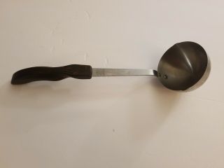 Cutco No 15 Soup Ladle Spoon Vintage Brown Handle Made In Usa Stainless