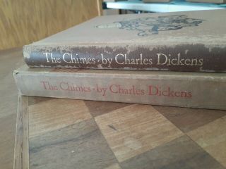 Charles Dickens - The Chimes,  1931 Limited Editions Club,  Illus.  Arthur Rackham 4