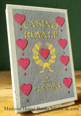 Ian Fleming Casino Royale Fel First Edition Library - James Bond