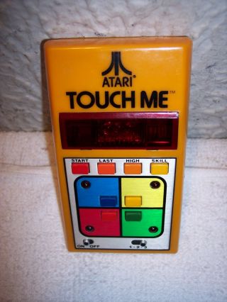 Vintage Atari Touch Me Handheld Electronic Video Game