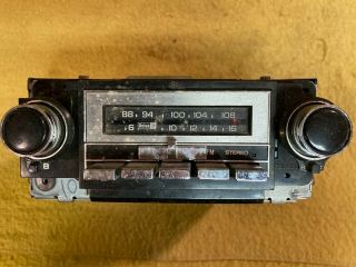 Vintage Delco Car Radio,  Chevy/olds Am / Fm Car Radio