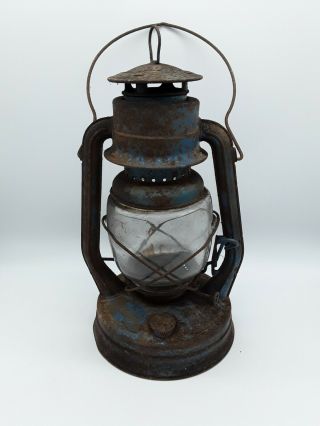Veritas Odin Hurricane Lamp Vintage Glass Barn Find