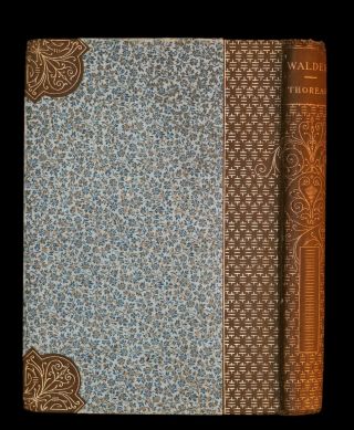 1886 Scarce Victorian Book - WALDEN or Life in the Woods by Henry David Thoreau. 2