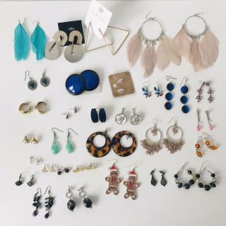 30 Pairs Vintage Modern Earrings Costume Jewellery Bundle Joblot Resell Craft