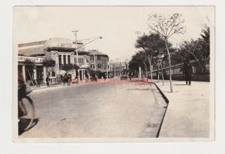 China Tientsin Empire Theatre And Street Scene Vintage Photograph 1930s - 18