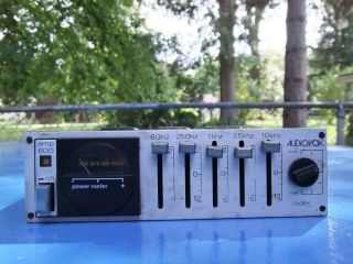 Vintage Audiovox Amp - 600 Graphic Equalizer Amplifier For Car