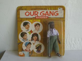Vtg 1975 Mego Our Gang Buckwheat 6 " Action Figure Little Rascals Nos