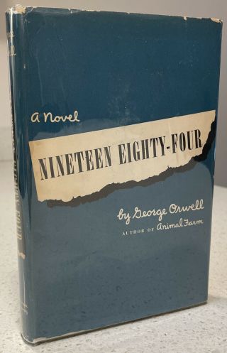 Nineteen Eighty - Four 1984 Stated 1949 First American Edition Bomc George Orwell