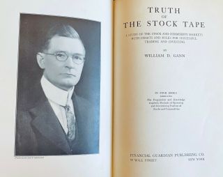 1923 Truth of the Stock Market Tape & Wall Street Stock Selector by W.  D.  Gann 2