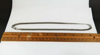 Vintage Solid 925 Sterling Silver Necklace Chain 20 Inches