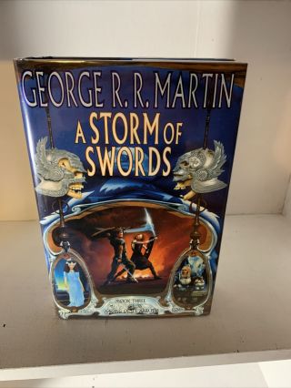 Uk A Storm Of Swords Hardcover.  First Printing,  First Edition.  Item 2
