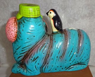 Vintage Mid Century National Potteries Made in Japan Walrus Bank 2