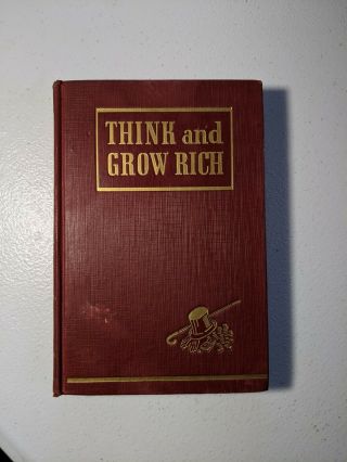 Vintage 1947 Printing - Think And Grow Rich By Napoleon Hill (hardcover)