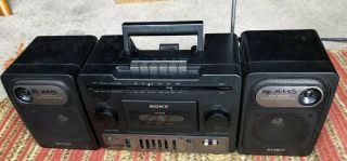 Sony Boombox Cfs - 1030 Radio (perfect Retro / Vintage $$