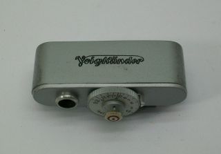 Vintage Voigtlander Functional Shoe Mount Camera Metal Rangefinder Unit