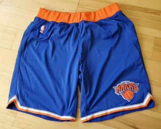 Joakim Noah Feb 1st 2017 York Knicks Game 3xl Blue Shorts Steiner Loa