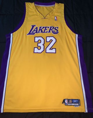 Los Angeles Lakers Magic Johnson Pro Cut Team Issue Jersey All Star Weekend 2006