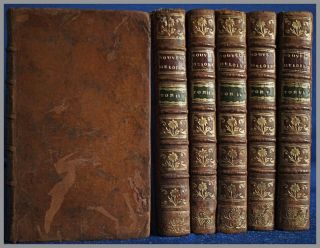 Rousseau,  Jean - Jacques,  Julie Ou La Nouvelle Heloise,  6 Bände Erste Ausgabe 1761