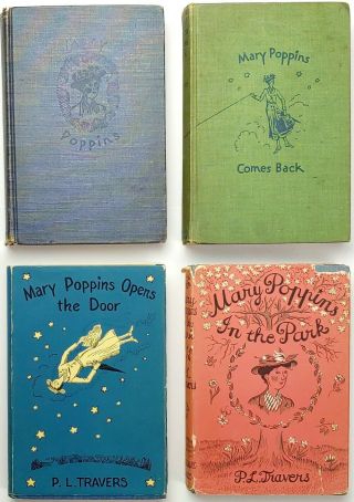 1935 Edition Mary Poppins Comes Back First Printing Disney Child Returns Travers