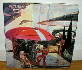 Signed Syd Mead Sentinel Ii Us Steel Concepts Visual Futurist Space Worlds Pb Dj