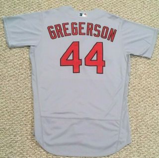Gregerson Size 46 44 2019 St.  Louis Cardinals Game Jersey Road Gray Mlb Holo