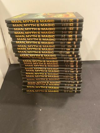 Man,  Myth & Magic 24 Vol Complete Set Encyclopedia Supernatural Euc