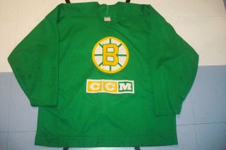 Boston Bruins Game Worn Practice Jersey Late 80 