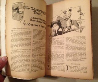 Blue Book July 1917,  Tarzan,  Edgar Rice Burroughs,  Zane Grey 6