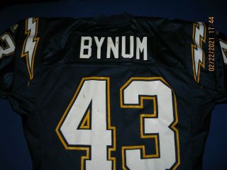 Game Worn San Diego Chargers Jersey