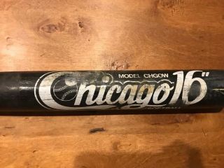 Vintage Louisville Slugger Chicago 16 " Wooden Softball Bat 34 " Chgow Rare