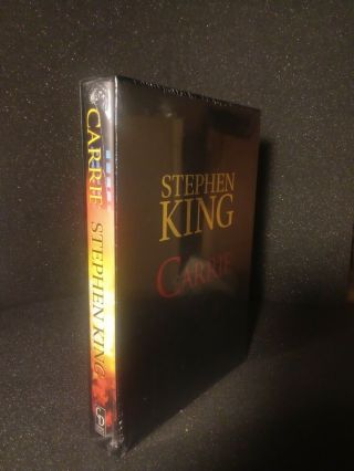 Carrie By Stephen King Cemetery Dance Special Edition Hardcover Slipcase.