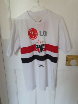 Vintage Reebok Sao Paulo Football Shirt,  M
