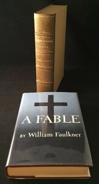 William Faulkner / A Fable Housed In Custom Clamshell Box First Edition 1954