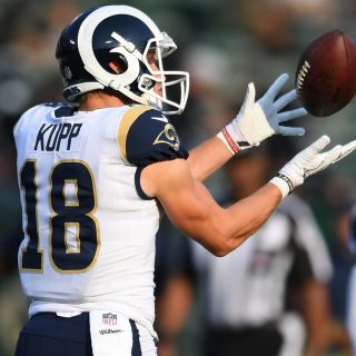 Game Worn Wr Cooper Kupp 18 Nike Onfield Apparel Los Angeles Rams Authentic Gear
