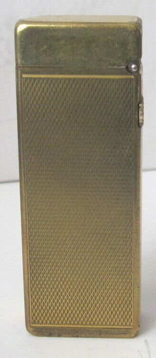 vintage Dunhill gold tone cigarette lighter Made in Switzerland 3