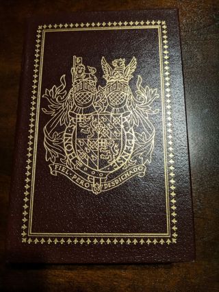 Signed 1st Easton Press Never Give In Winston S Churchill Speeches First Edition