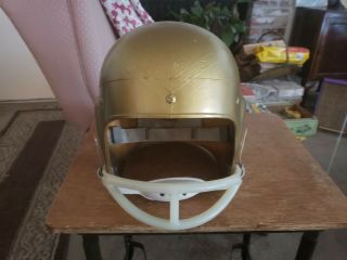 1950s Rawlings Large Game Suspension Helmet Notre Dame