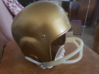 1950s Rawlings Large Game Suspension Helmet Notre Dame 2