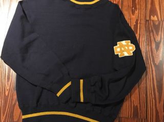 Vintage Game Worn 1946 Notre Dame Irish Football Baseball Pullover