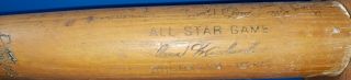 1949 Cass Michaels Game All Star Game Team Signed Bat.  Chicago White Sox