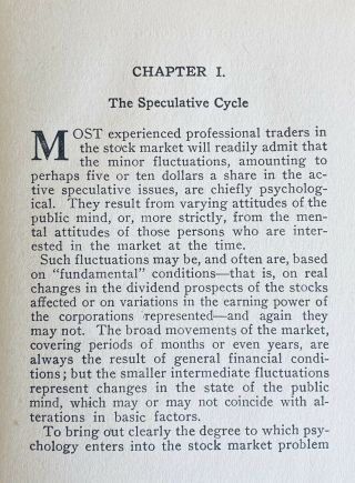 1919 Psychology of Stock Market Selden Wall Street Richard Wyckoff W.  D.  Gann 4