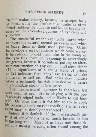 1919 Psychology of Stock Market Selden Wall Street Richard Wyckoff W.  D.  Gann 5