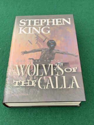 Stephen King " Wolves Of The Calla " Ltd.  Artist Signed First Edition - Like