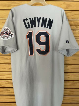 Tony Gwynn Padres 1990’s Game Used/worn Jersey Grey Flannel
