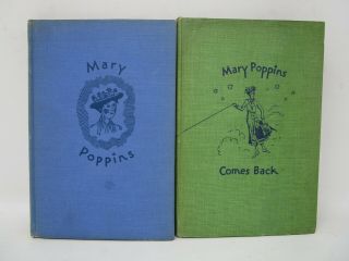 Mary Poppins 1934 Mary Poppins Comes Back 1935 P.  L.  Travers 1st Edition