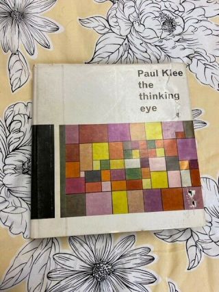 Paul Klee The Thinking Eye 1961 First Edition