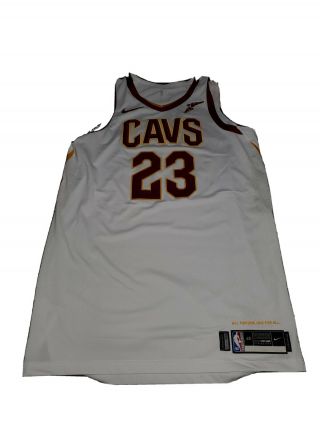 Cleveland Cavaliers 2018 Lebron James Game Jersey Game Issued Worn No