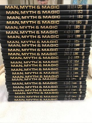 Man,  Myth And Magic,  An Illustrated Encyclopedia Of The Supernatural,  24 Volumes