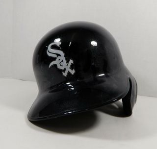 Chicago White Sox Game Issued Right Handed Black Batting Helmet 7.  375 Dp05832