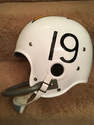 RK Vintage Style San Diego Chargers Football Helmet Lance Alworth Bambi 2